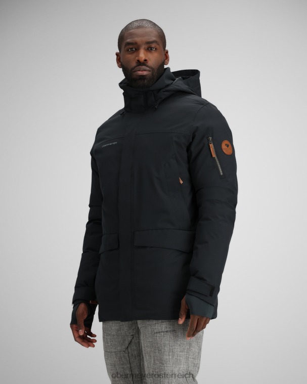 Ridgeline-Jacke Obermeyer Schwarz R20L8441 Kleidung