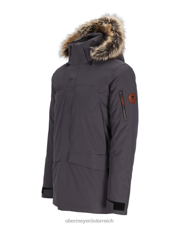 Ridgeline-Jacke mit Kunstfell Obermeyer Basalt R20L8392 Kleidung