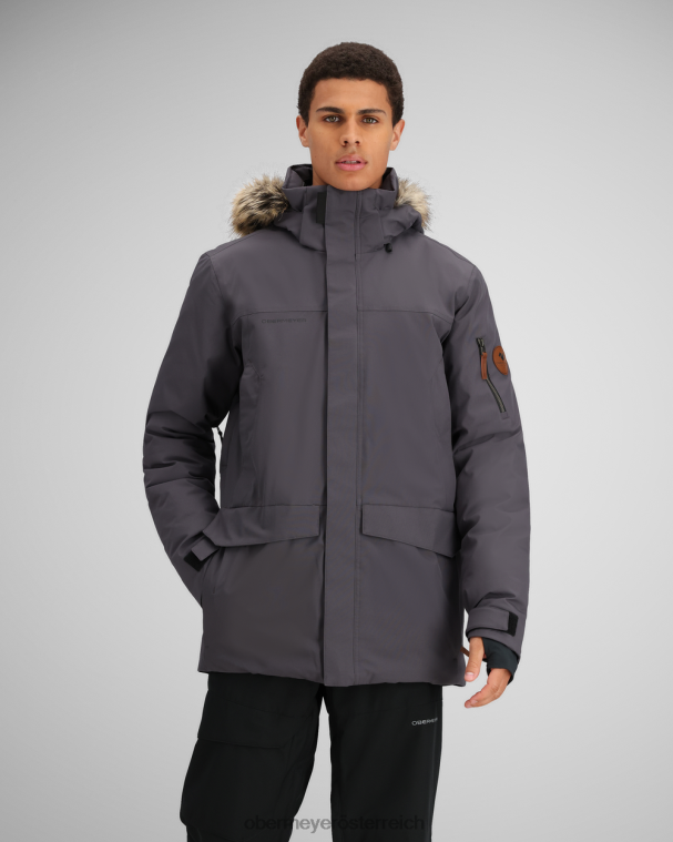 Ridgeline-Jacke mit Kunstfell Obermeyer Basalt R20L8392 Kleidung
