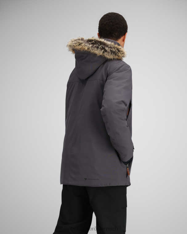 Ridgeline-Jacke mit Kunstfell Obermeyer Basalt R20L8392 Kleidung