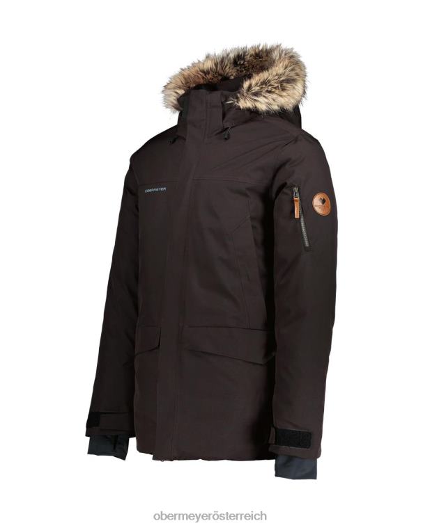 Ridgeline-Jacke mit Kunstfell Obermeyer Leder R20L8398 Kleidung