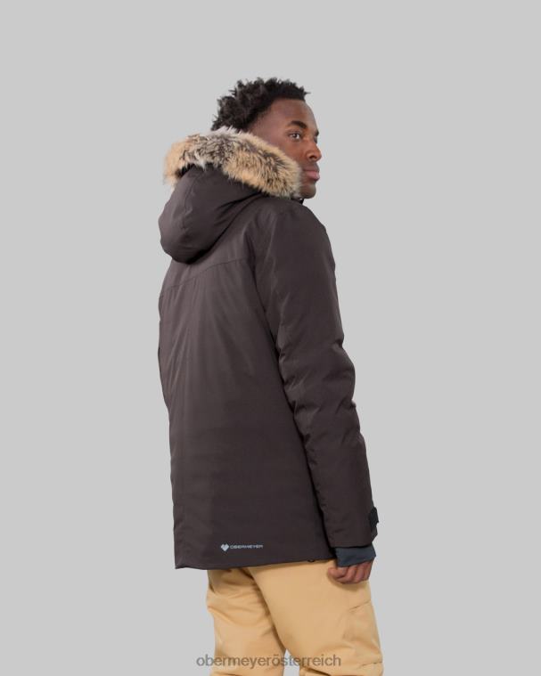 Ridgeline-Jacke mit Kunstfell Obermeyer Leder R20L8398 Kleidung