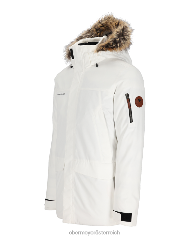 Ridgeline-Jacke mit Kunstfell Obermeyer Weiß R20L8391 Kleidung