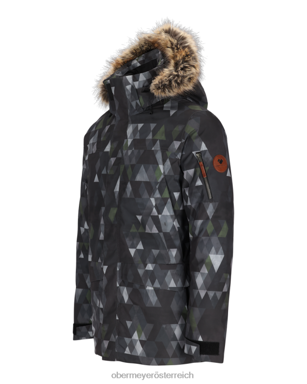 Ridgeline-Jacke mit Kunstfell Obermeyer außerhalb der Grenzen R20L8394 Kleidung