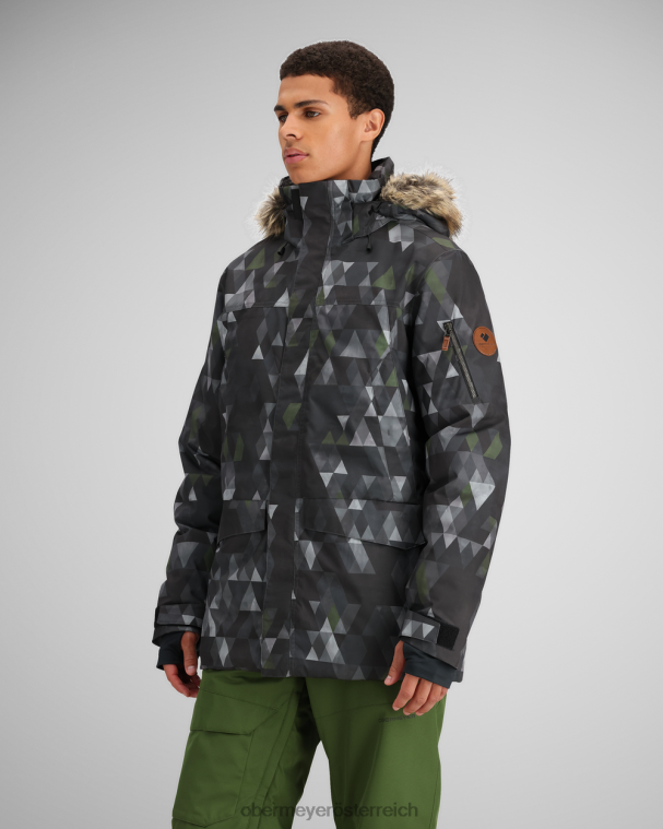 Ridgeline-Jacke mit Kunstfell Obermeyer außerhalb der Grenzen R20L8394 Kleidung