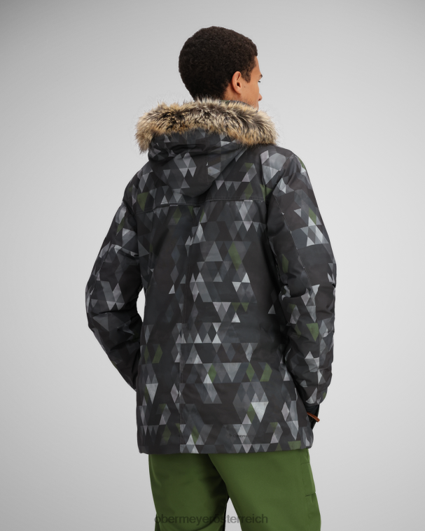 Ridgeline-Jacke mit Kunstfell Obermeyer außerhalb der Grenzen R20L8394 Kleidung