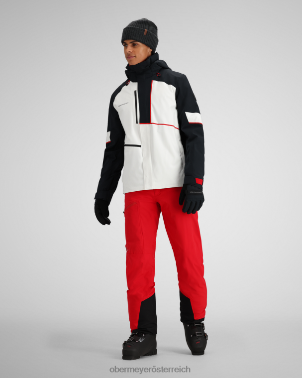 Wolframmantel Obermeyer Weiß R20L8385 Kleidung