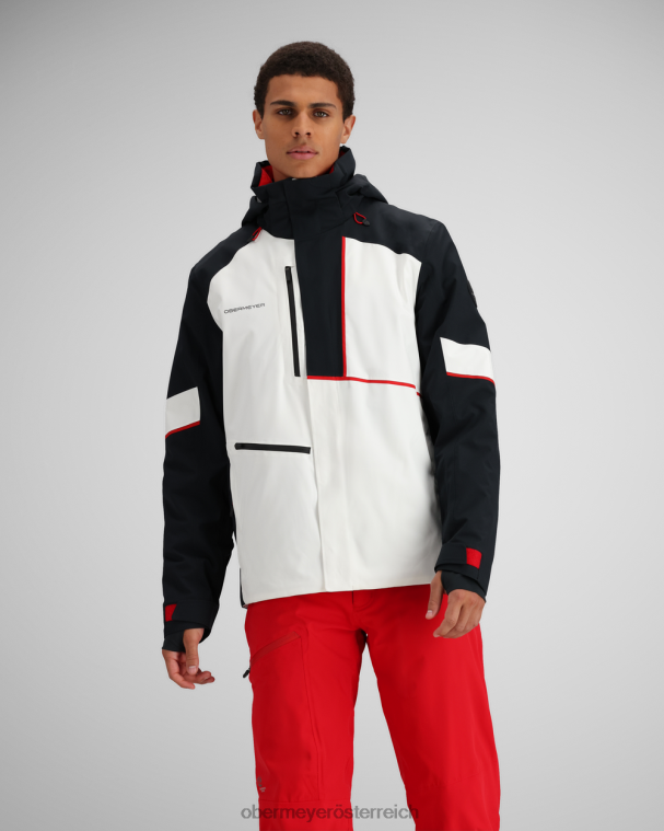 Wolframmantel Obermeyer Weiß R20L8385 Kleidung