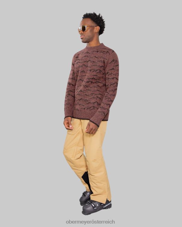 Der Glockenpullover Obermeyer Leder R20L8493 Kleidung